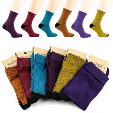 SKARPETY PREMIUM KOLOROWE 6PAR 41-43 PRODUKT PL